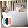 Baluue 3pcs Silicone Body Scrubbers Dual-Sided Bath Exfoliating Brushes for Gentle Skin Cleansing Shower for Skin Types Portable and Reusable view 4