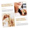 FOYTOKI Volcanic Stone Oil Absorbing Roller Stick for Oily Skin Reusable Face Massager Tool with Detachable Cleaning Design for Control and Shine Removal view 3