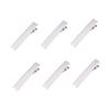 DEARMAMY 50pcs Mini Silver Alligator Hair Clips Teeth Clips for Crafting Custom Hair Accessories Material for Styling and Bow Making view 1
