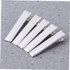DEARMAMY 50pcs Mini Silver Alligator Hair Clips Teeth Clips for Crafting Custom Hair Accessories Material for Styling and Bow Making view 3