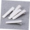 DEARMAMY 50pcs Mini Silver Alligator Hair Clips Teeth Clips for Crafting Custom Hair Accessories Material for Styling and Bow Making view 4