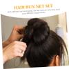 AUTSUPPL 1set Invisible Elastic Hair Nets for Women of Black Mesh Hair Accessories for Dance and Updo Styles Comfortable and Practical Bun Holders Lightweight and Versatile Design view 3