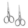 NOLITOY 10pcs Stainless Steel Eyebrow Scissors for Men Precision Trimming Tools for Eyebrows and Beards Small Grooming Scissors Comfortable Handles view 2