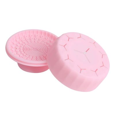 Outanaya Portable Silicone Makeup Brush Cleaner Dual-use Makeup Tool for Quick and Cleaning High-grade Silicone Cleaning Pad