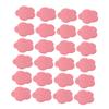 Baluue 60pcs Facial Cleansing Sponges Compressed Makeup Removing Face Pads Exfoliating Pads for Face Blossom Shape Makeup Sponge for Travel view 1