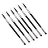 FOYTOKI 6pcs Eye Brow Brush Eyelash Brush Makeup Tools for Boys and Girls Adults Double Ended Brow Makeup Tools for Eyes view 1