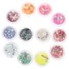 WOONEKY Pack Luminous Sequins Glitter Highlighters Neon Body Glitter for Halloween Festival Makeup Palette view 1
