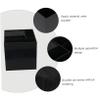 LALADEFIEE Hair Salon Storage Organizer Box with Compartments Multi-purpose Scissors and Comb Holder for Stylists Hairdressers and Barbers Washable and Durable Design view 2
