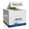 500 Count Cotton Swabs, Bamboo Cotton Swab for Eye Ears Oil Makeup, Lint Free Double Tipped Natural Cotton Buds, Cleaning with Wood Handle Remove Dust and Dirt (Pack of 1)) view 1