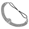 PLAFOPE Elegant Rhinestone Headband for Women Elastic Headchain Jewel Headwear Hair Accessory for Parties view 1