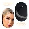 PLAFOPE Elegant Rhinestone Headband for Women Elastic Headchain Jewel Headwear Hair Accessory for Parties view 3