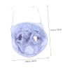 Baluue Men's Leg Shaving Hair Catcher Beard Shaving Cape Portable Shaving Apron Beard Shaving Catcher Prevent Floor Mess view 3