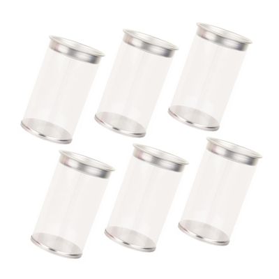 AUTSUPPL 6pcs Portable Makeup Sponge Case Beauty Egg Organizer Travel Makeup Sponge Holder Storage Case for Cosmetics