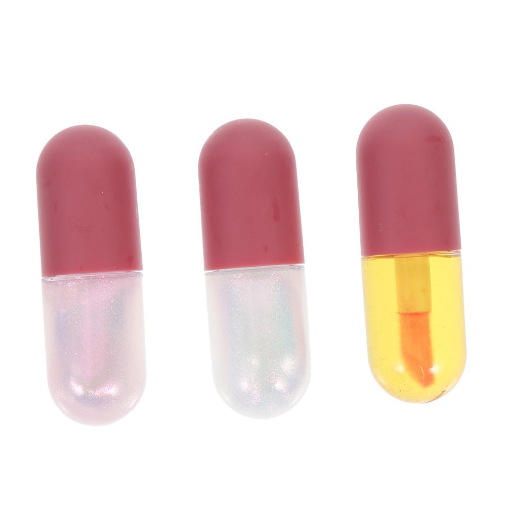 FOYTOKI Nourishing Lip Liquids 3 Pack Lip Plumper Glosses for Women Moisturizing Hydrating