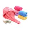 BELLIFFY 3pcs Dry Hair Hat Turban Assorted Bathing Caps for Absorption Shower Cap for Women and Girls for Home and Travel Use view 3