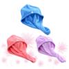BELLIFFY 3pcs Dry Hair Hat Turban Assorted Bathing Caps for Absorption Shower Cap for Women and Girls for Home and Travel Use view 4