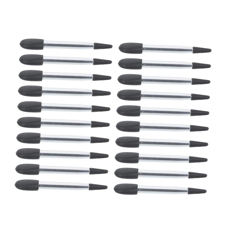 Baluue 20pcs Professional Silicone Eye Shadow Brush for Eyeshadow Applicator Makeup Brushes Travel for Cosmetics Kit