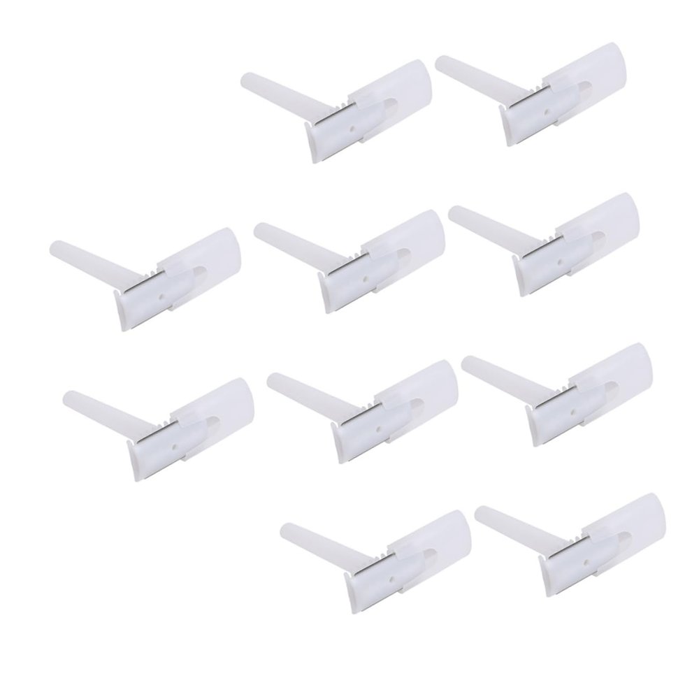 PLAFOPE 25pcs Razor for Women Travel Double-sided Razor Blades Bulk Lightweight Portable Hair