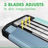 Gillette Mach3 Sensitive Razors for Men, Mens Disposable Razors, Pivoting Head for Close and Comfortable Shave, 10 Count view 4