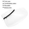 Paraffin Wax For Feet, Paraffin Wax Booties with Adjustable Ankle Fit Cotton Foot Care Heat Preservation Booties For Spa Treatment At Home view 3