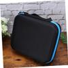 FOYTOKI 1pc Shockproof Eva Holder Bag Slots for Bottles Travel Makeup Organizer Easy to Transport Zipper Closure for Secure Storage view 2
