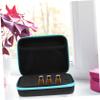 FOYTOKI 30grid Material Essential Oil Pouch Compact Carrying Bag for Toiletries Travel Organizer for Women Zipper Design view 2