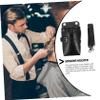 VINTORKY Leather Scissor Pouch Hair Stylist Tool Belt Bag Lightweight Compact Portable view 4