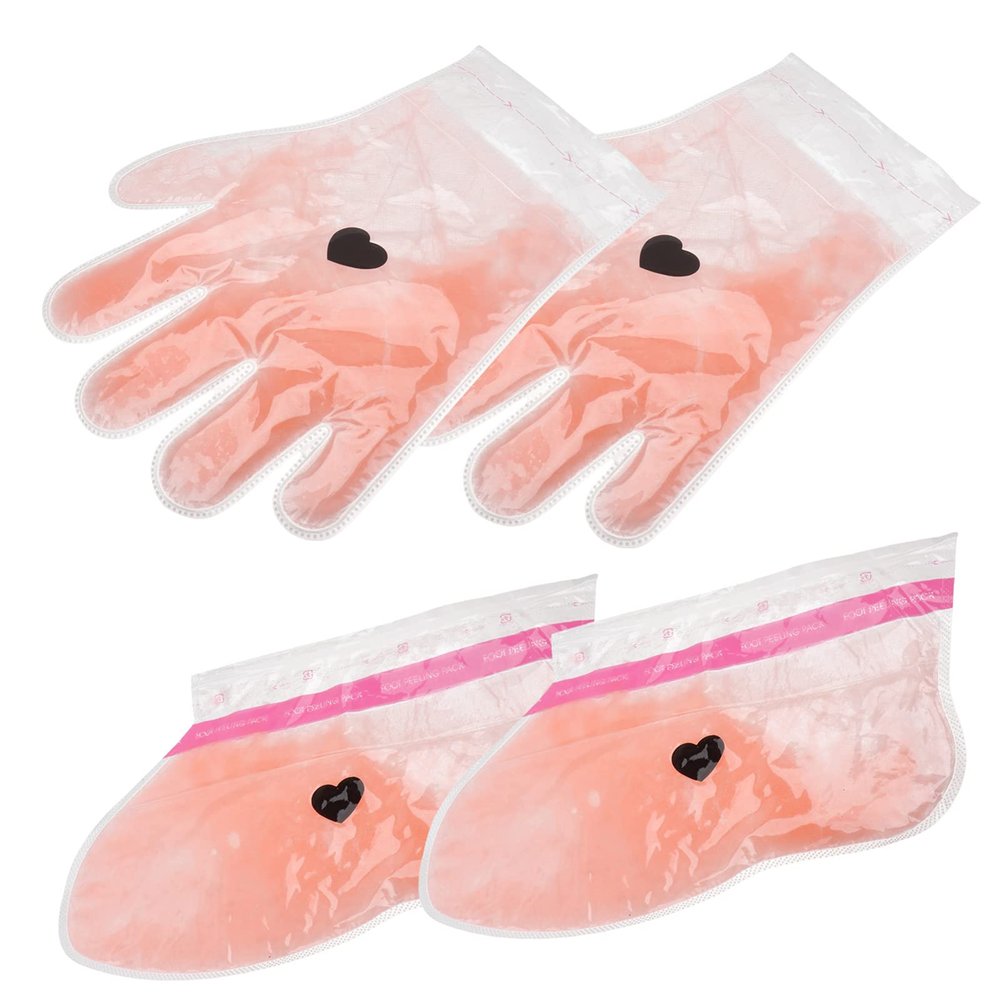 VINTORKY Paraffin Therapy Hand and Foot Covers 2 Pairs Hand Wax Foot Wax Set Nourishing Foot Care Universal Fit Great for Home Salon and Massage Therapy