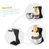 Healeved Men's Grooming Kit Beard Brush Shaving Bowl Stand Beard for Shaving Cream Razor Mustache Goatee view 2