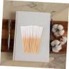 Beatifufu 150pcs Organic Cotton Swabs for Makeup Eyelashes Skincare Accessories Long Cotton Sticks view 3