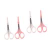 Baluue 4pcs Quality Eyebrow Scissors Trimmer for Hair Lash Grooming Made for Long Use view 1