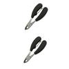 Gogogmee 2pcs Stainless Nail Clippers for Thick Nails Ingrown Toenails Non-Slip Handle Supplies view 1