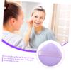 Baluue 10pcs Portable Makeup Powder Puff Soft Purple Beauty for Loose Powder Compact and Lightweight for Travel and Everyday Use view 2