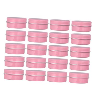 SOESFOUFU 20pcs Travel Cosmetic Containers Makeup Sample Jar Lids Empty Jars for Creams Makeup Storage Box for Sample Lotion