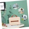 Baluue Plastic Makeup Suitcase Mini Travel Box Pastel Storage Case Lightweight and Sturdy for Makeup and Jewelry view 3