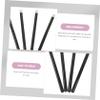 Baluue 4pcs Portable Lip Brush Round Lip Applicators for Lipstick Gloss Concealer and Eye Shadow for Professional and Home Use Convenient Travel view 2