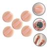 Baluue 5pcs Round Pads Makeup for Body Powder Facial Sponges for Cleansing Reusable Makeup Tools Comfortable and Practical Cosmetic Blender view 3