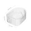 WOONEKY Nail Beauty Tool Nail Soaking Bowl for Home Salon Acrylic Nail Soak Bowl view 4