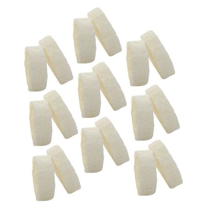 Baluue 25pcs Loofah Sponge Shower Brush Exfoliating Pads Body Scrubber Bath Loofah Sponge