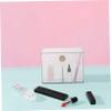 Baluue Plastic Lipstick Box Storage Holder Organizer Makeup Storage Box Lid Lipstick Display Tower for Women view 4