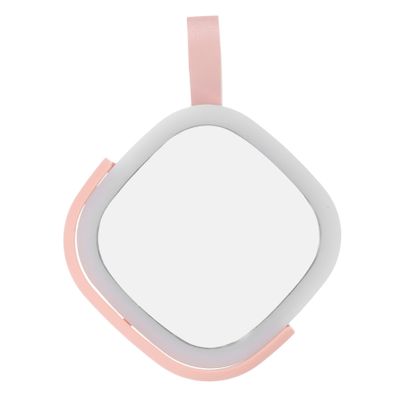LALADEFIEE Rechargeable Led Makeup Mirror Light Portable Handheld Travel Mirror Compact Design for Easy Use for Low Light Makeup Application