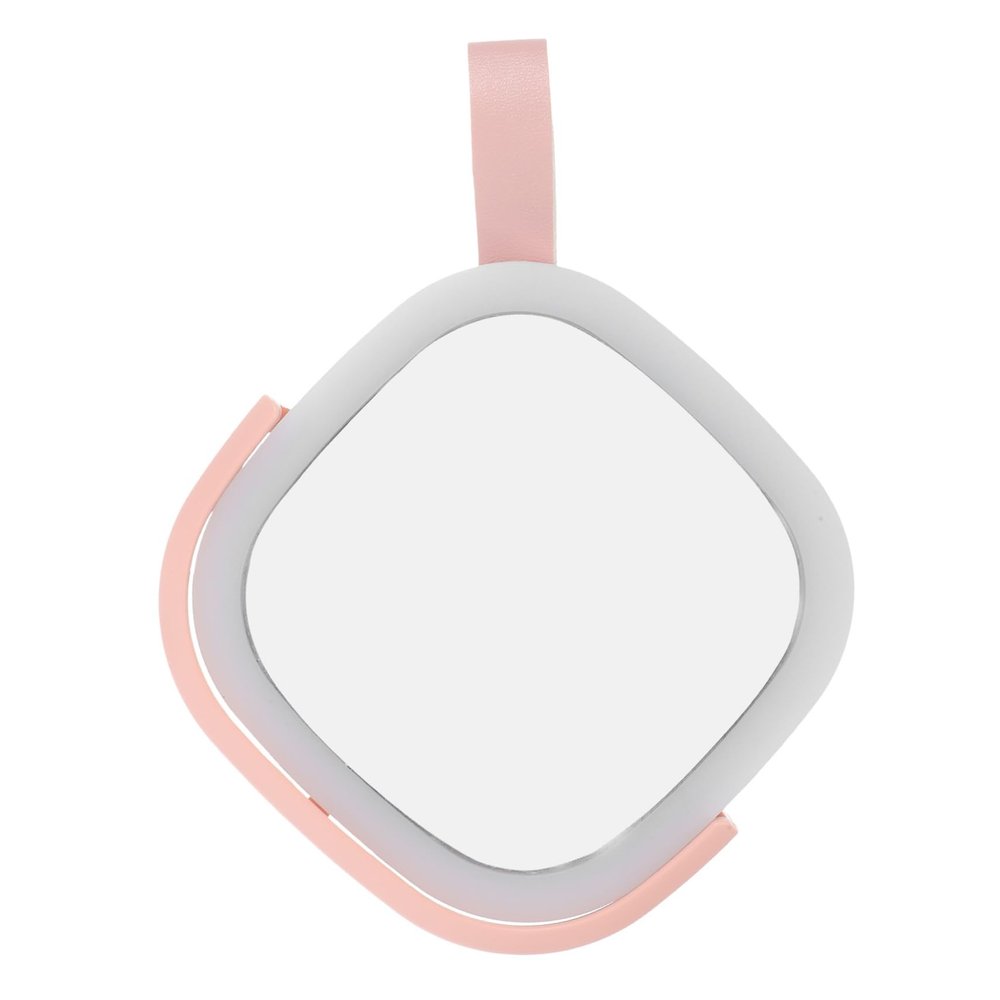 LALADEFIEE Rechargeable Led Makeup Mirror Light Portable Handheld Travel Mirror Compact Design for Easy Use for Low Light Makeup Application