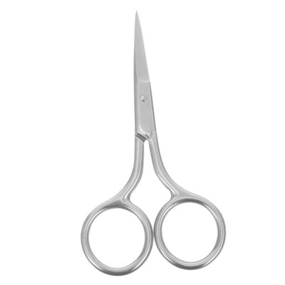 HONMEET Convenient Grooming Scissors for Eyebrow Nose Hair and Facial Hair Trimming Compact Beauty Tool Edges for Safe Use