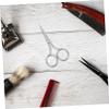HONMEET Convenient Grooming Scissors for Eyebrow Nose Hair and Facial Hair Trimming Compact Beauty Tool Edges for Safe Use view 2