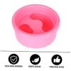 NOLITOY 4pcs Nail Art Soaker Bowls for Manicure Care Round Design for Softening Cuticles for Home and Salon Use Nail Enthusiasts view 3