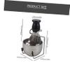 PLAFOPE 1set Men Barber Grade Shaving Kit Handle Brush Foaming Bowl and Stand Ergonomic Beard Shaving Accessories for Comfortable Grooming view 2