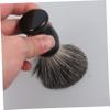 PLAFOPE 1set Men Barber Grade Shaving Kit Handle Brush Foaming Bowl and Stand Ergonomic Beard Shaving Accessories for Comfortable Grooming view 4
