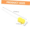 HAPINARY Long Handle Bath Brush Portable Shower Foot Scrubber Back Scrubber for Men Bath Accessories Tub Cleaner Long Handle Sponge Elderly Shower Brush Soft Skin Friendly Massage view 2