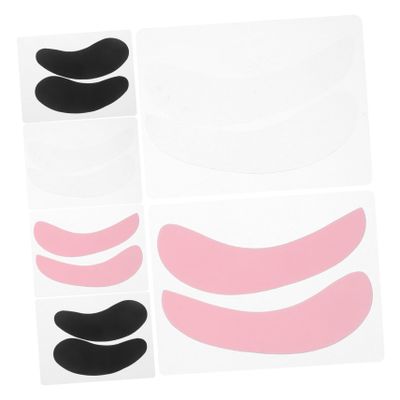 Baluue 6pairs Silicone Eyelash Lifting Pads of Reusable Lash Lifter Strips for Perming Comfortable and Safe for All Eye Shapes for Salon Home Use