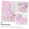 Baluue Men's Eyebrow Scissors Women's Beauty Scissors Stainless Steel Eyebrow Trimmer Small Scissor for Barbers view 2